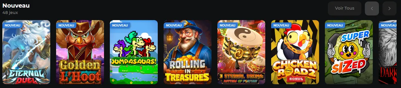 Sélection de machines à sous – thèmes variés, jackpots et nouvelles sorties